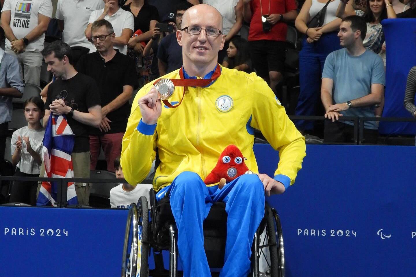 Український паралімпієць Олександр Комаров. Фото: Facebook/National Sports Committee for the Disabled of Ukraine, Paralympic Committee