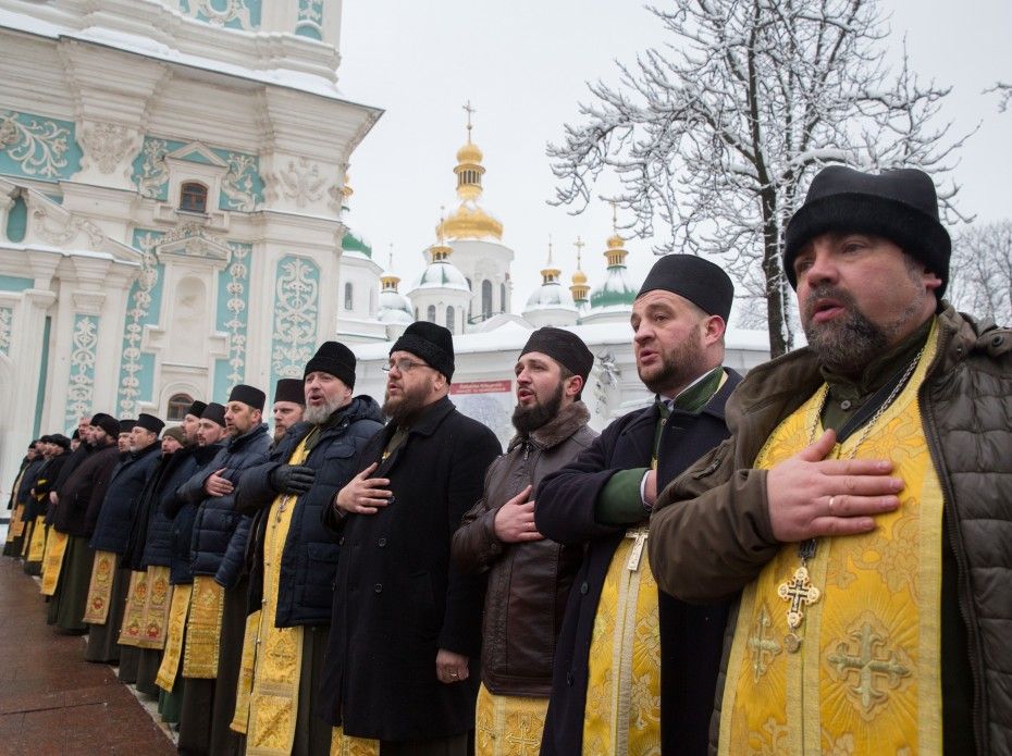 Объединительный собор православных церквей завершился. Фото: president.gov.ua