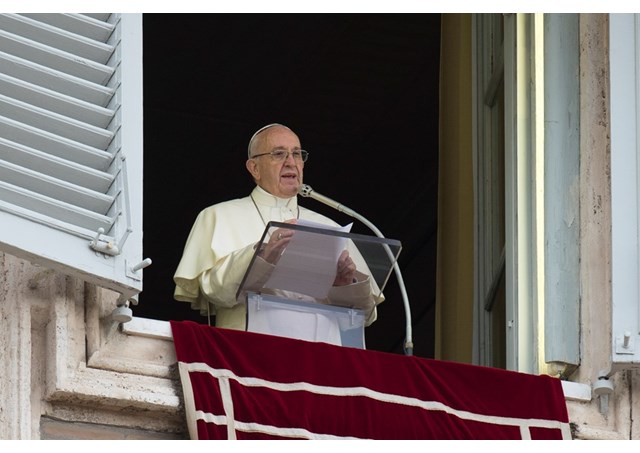 Папа Римский Франциск помолился за Украину. Фото: radiovaticana.va