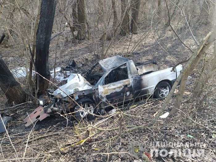 Водитель Skoda, водитель которого сбил мальчиков. Фото: ГУ НПУ в Винницкой области