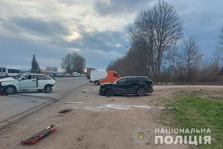 ДТП в Тернопольской области. Фото: Пресс-служба ГУНП