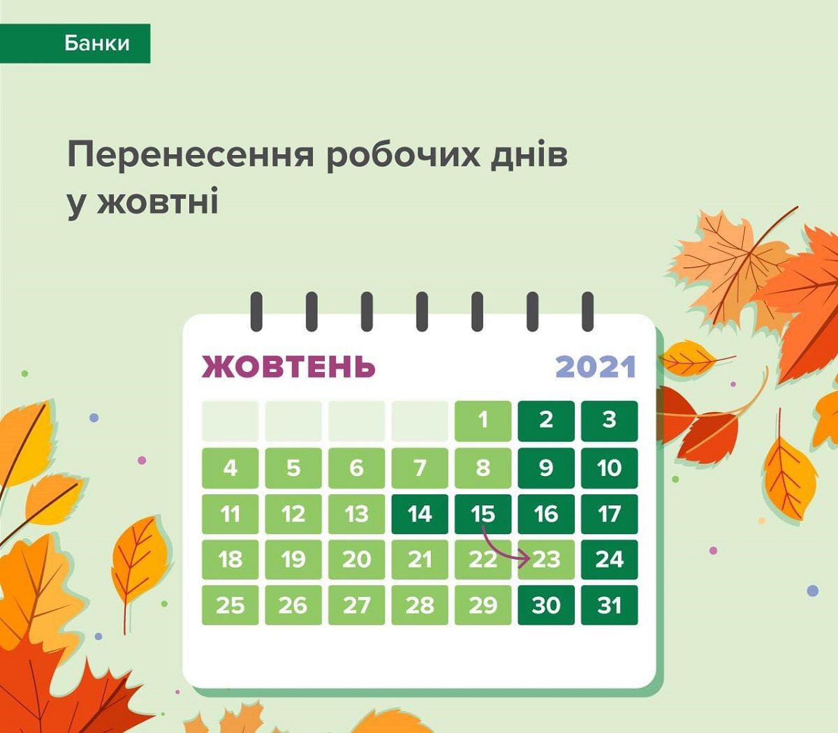 Як працюватимуть банки на довгі вихідні.  Інфографіка: НБУ