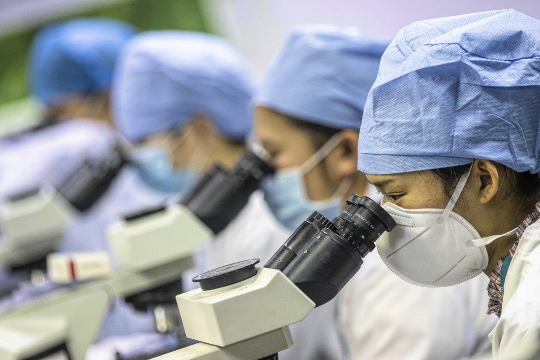 Chinese researchers. Photo by Xinhua.