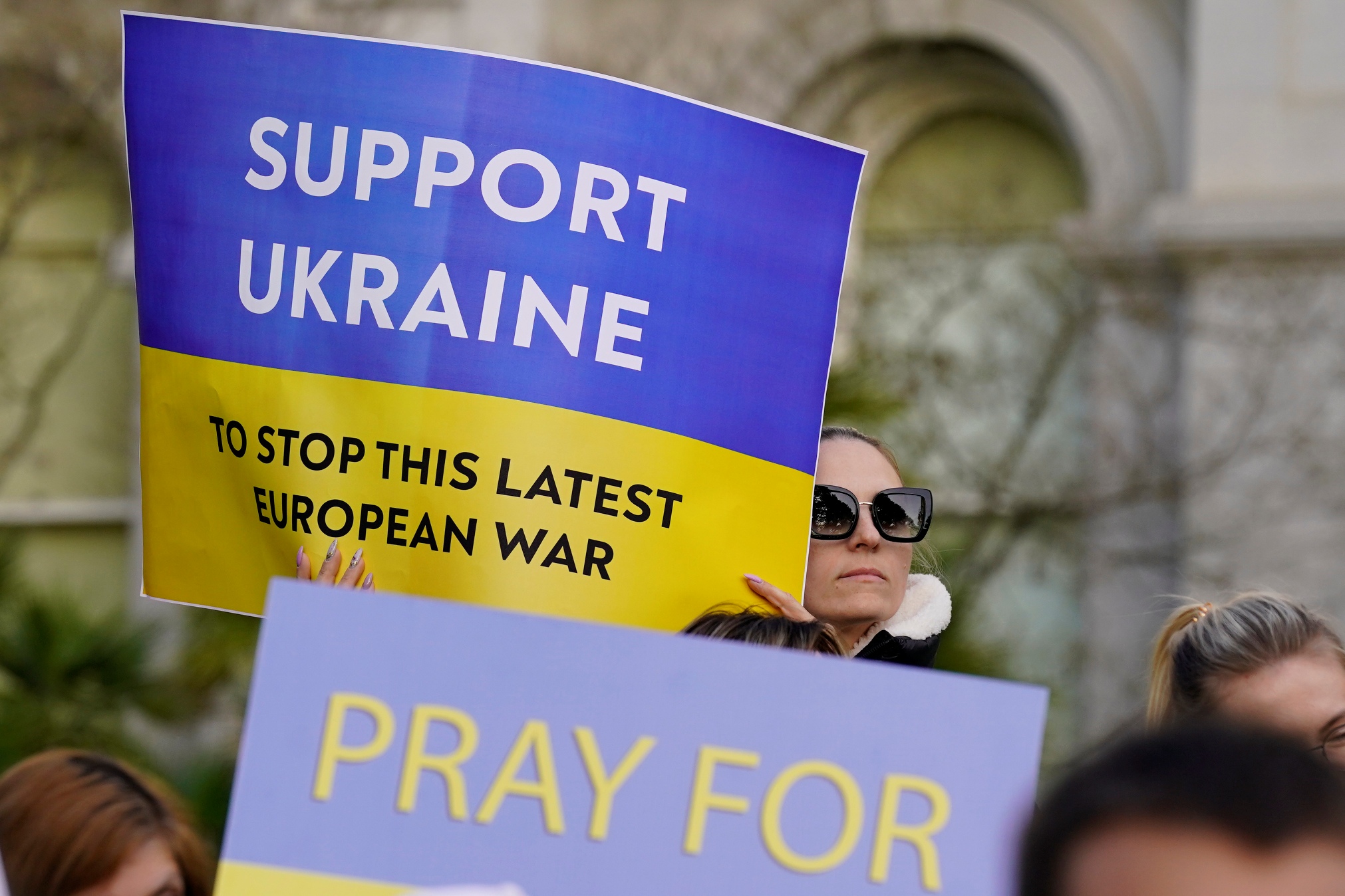 Поддержка Украины в США. Фото: 10news.com.