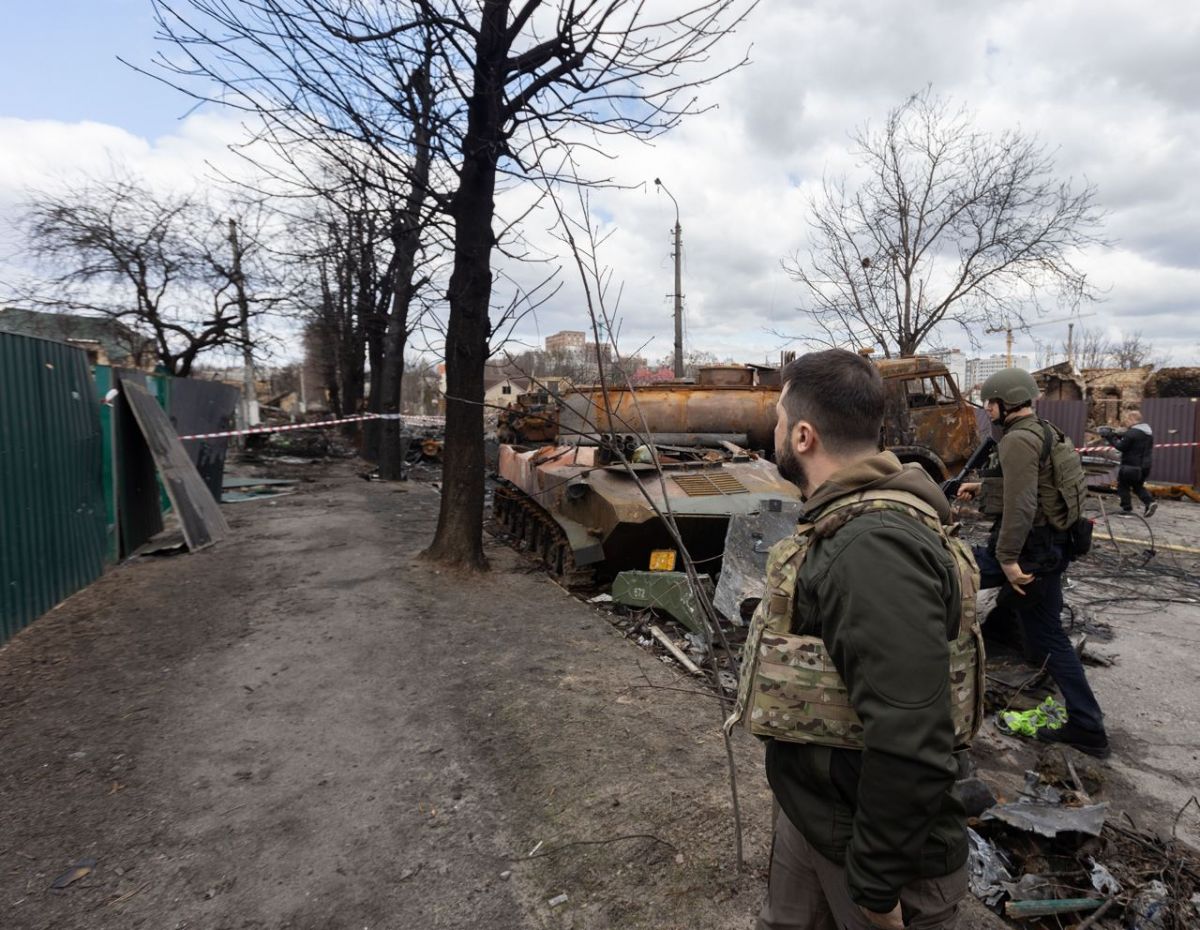 Зеленський відвідав Бучу, Ірпінь та Стоянку