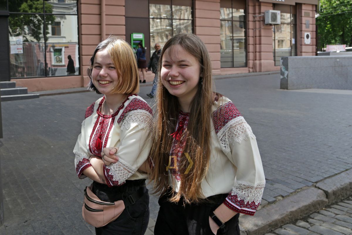 День вышиванки в Одессе. Фото Сергея Смоленцева/