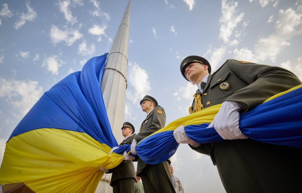 Українські військові. Фото: ОП