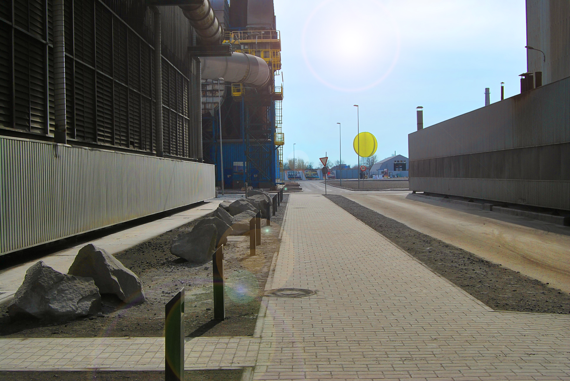 “Dnepropetrovsk sunrise” by Olafur Eliasson on the territory of the Interpipe Steel plant symbolizes the rebirth of Ukrainian industry