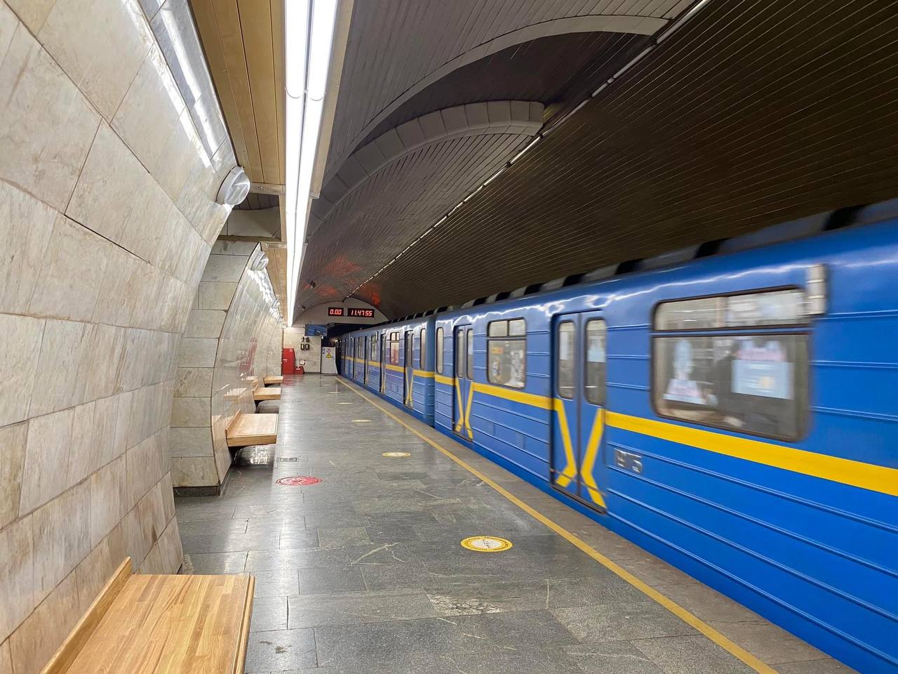 Метро в Києві. Фото: Київський метрополітен