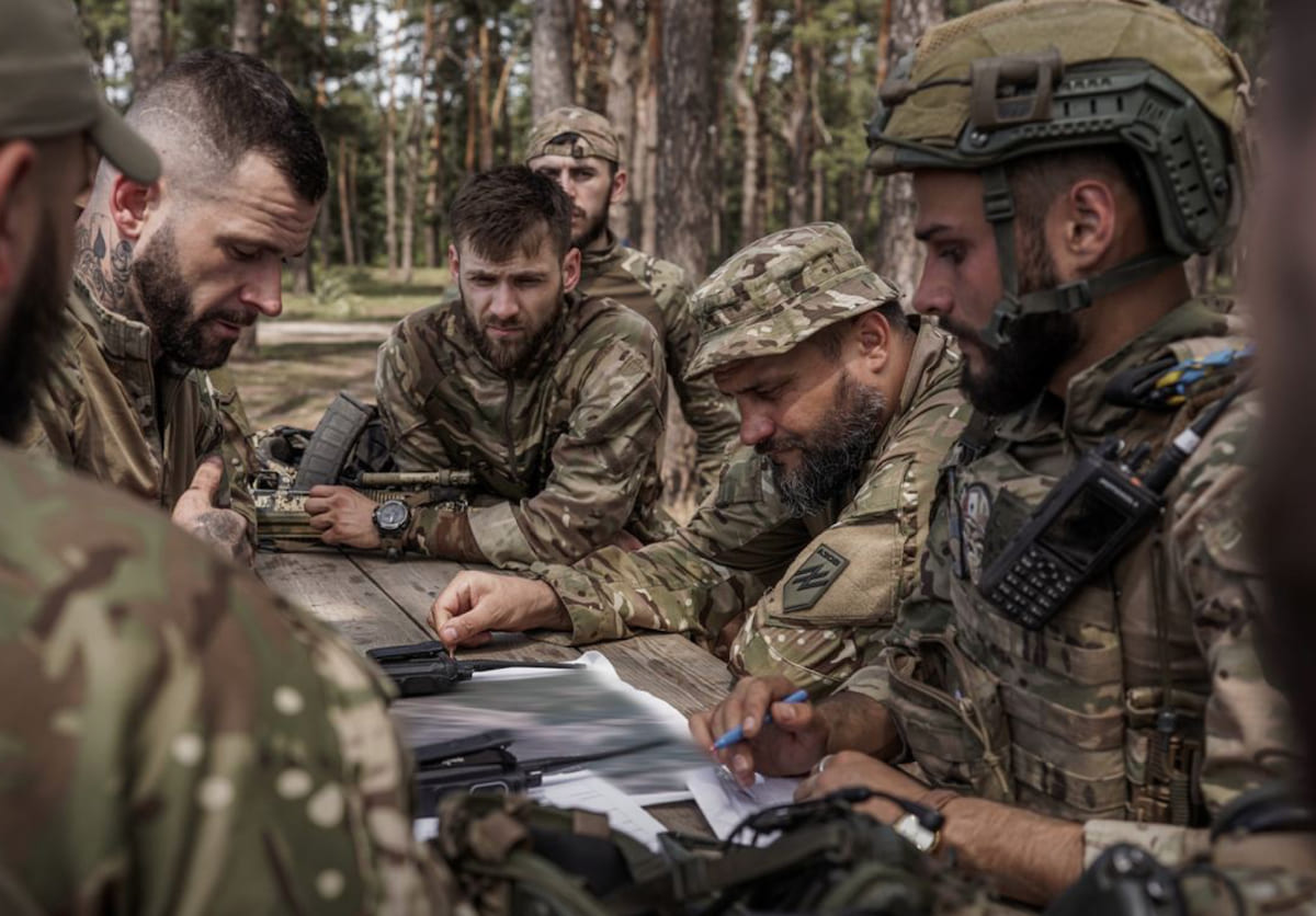 Українські військові. Військовослужбовці бригади 