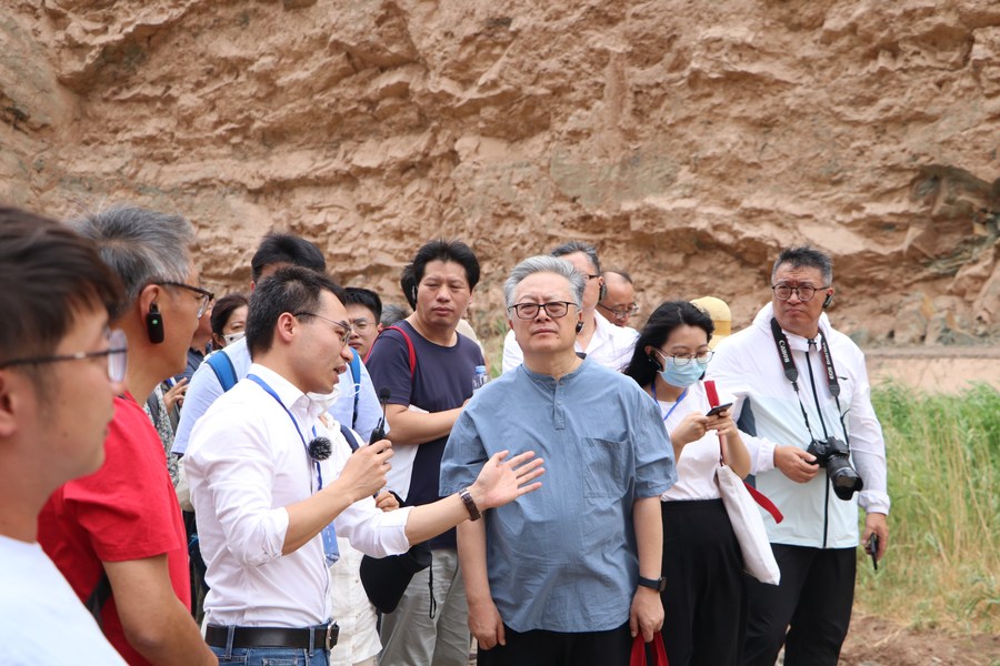 Over 100 scholars from China and abroad gathered in Turpan. Photo by Xinhua.

