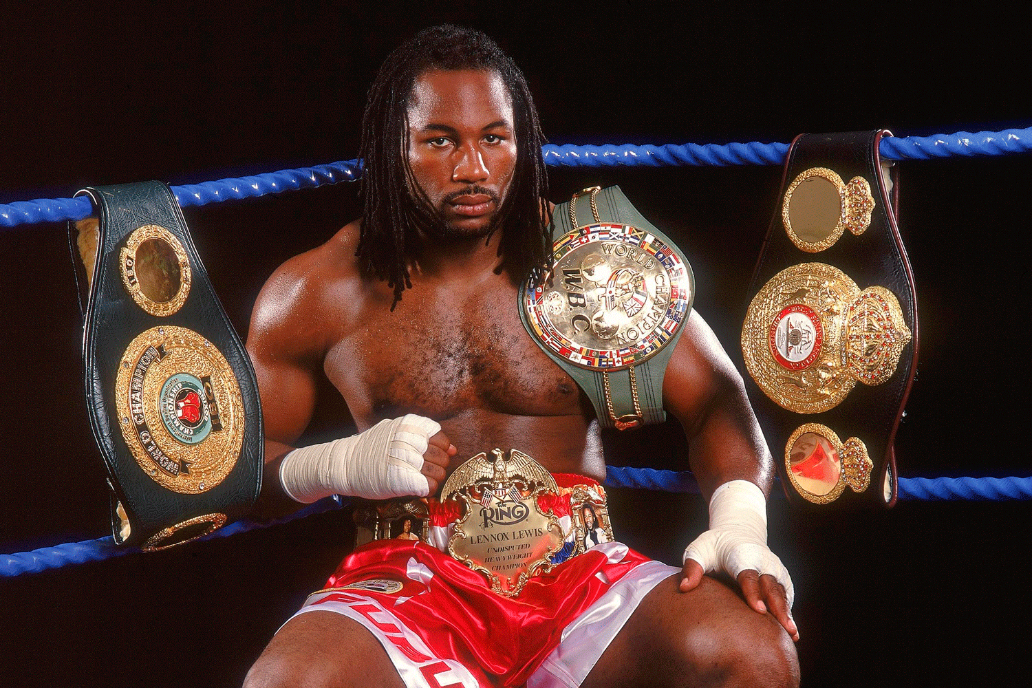 Абсолютный чемпион мира Леннокс Льюис.Фото: Boxing Legend