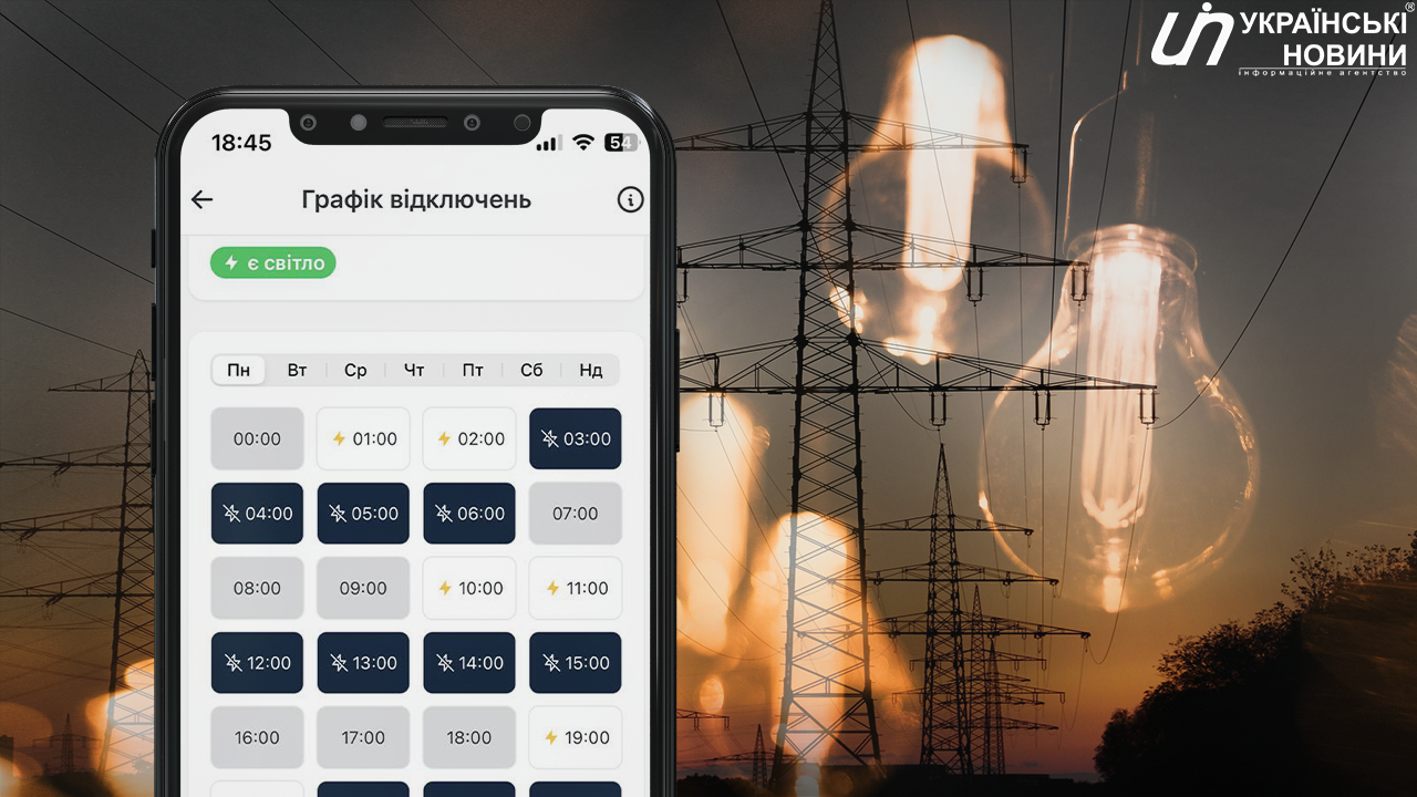 Відключення світла. Колаж: УН