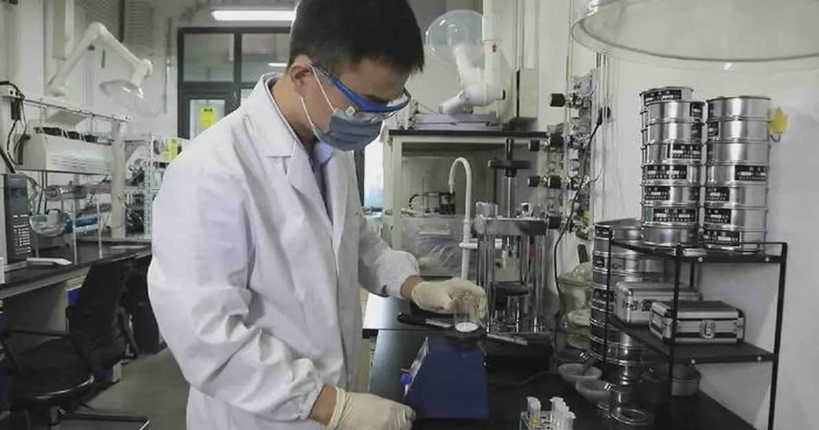 Chinese scientists develop low-cost, eco-friendly propylene catalyst. Photo by Xinhua.