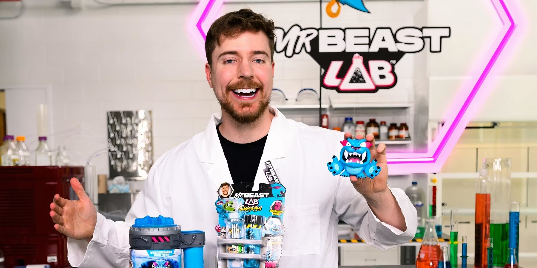 MrBeast презентує іграшки MrBeast Lab 