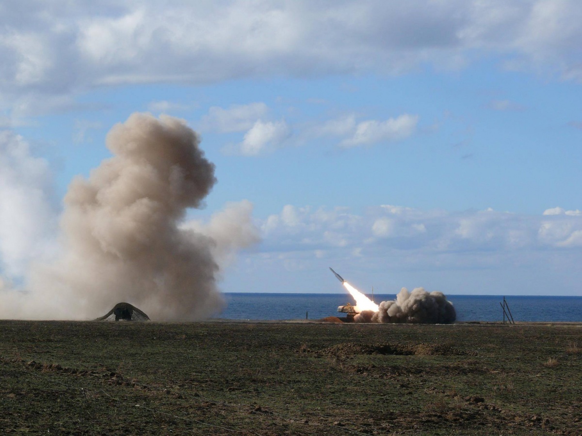 Военные испытания проходят над Черным морем. Фото: Командование воздушных сил ВСУ 