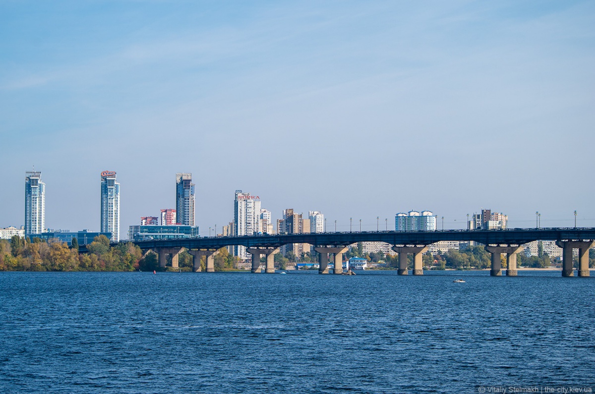 Мост Патона в Киеве. Фото: the-city.kiev.ua