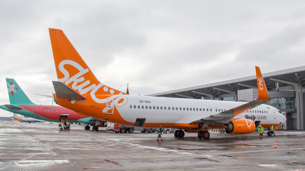 SkyUp Airlines. Фото: Kharkiv Airport