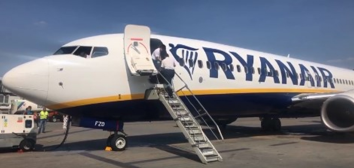 Ryanair  Фото: faceboоk.com/airportboryspil