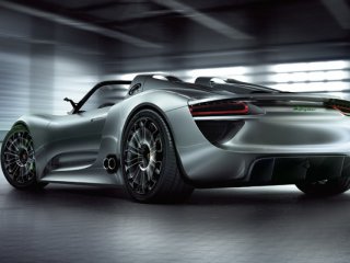 Porsche 918 Spyder.